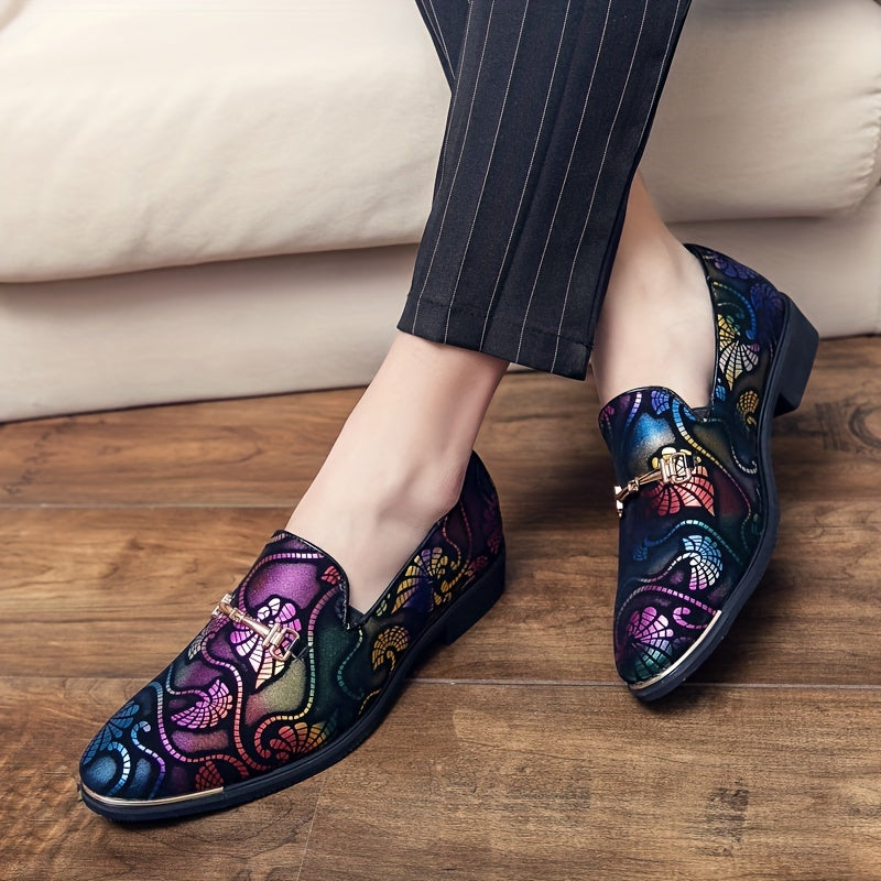 Trendy Pointed Toe Breathable Rubber Sole Men&