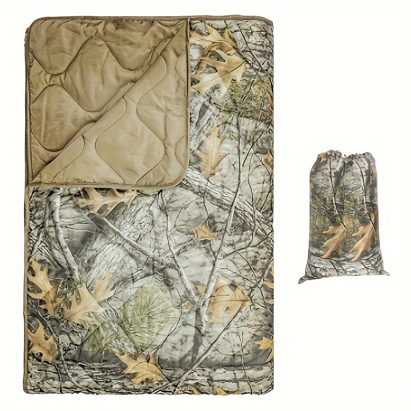 Camo Woobie Waterproof Blanket - Versatile Outdoor Gear for Camping, Hiking, Hunting, Survival & Picnics