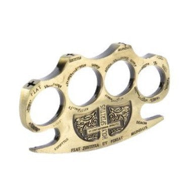 Finger Knuckle Four-Finger Boxing Glove Self-Defense Tool Weapon Ring Hand Clip Fist Clip Anti-Wolf Device