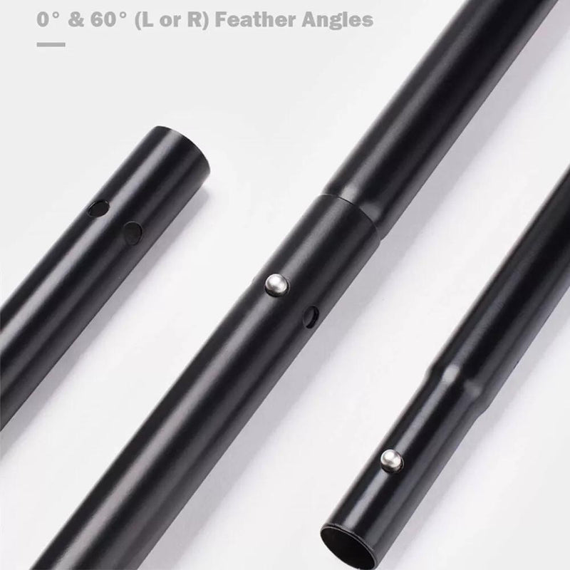 Double-Ended Kayak Paddle 87.4in222cm Aluminum Alloy Shaft Kayaking Boating Canoeing Oar Durable & Stiff Canoe Paddle