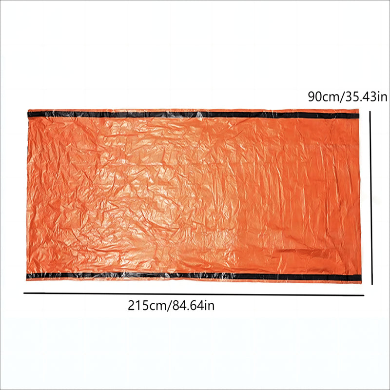 1pc Lightweight Emergency Sleeping Bag, Survival Bivy Sack, Emergency Blanket, Survival Gear For Outdoor Hiking Camping