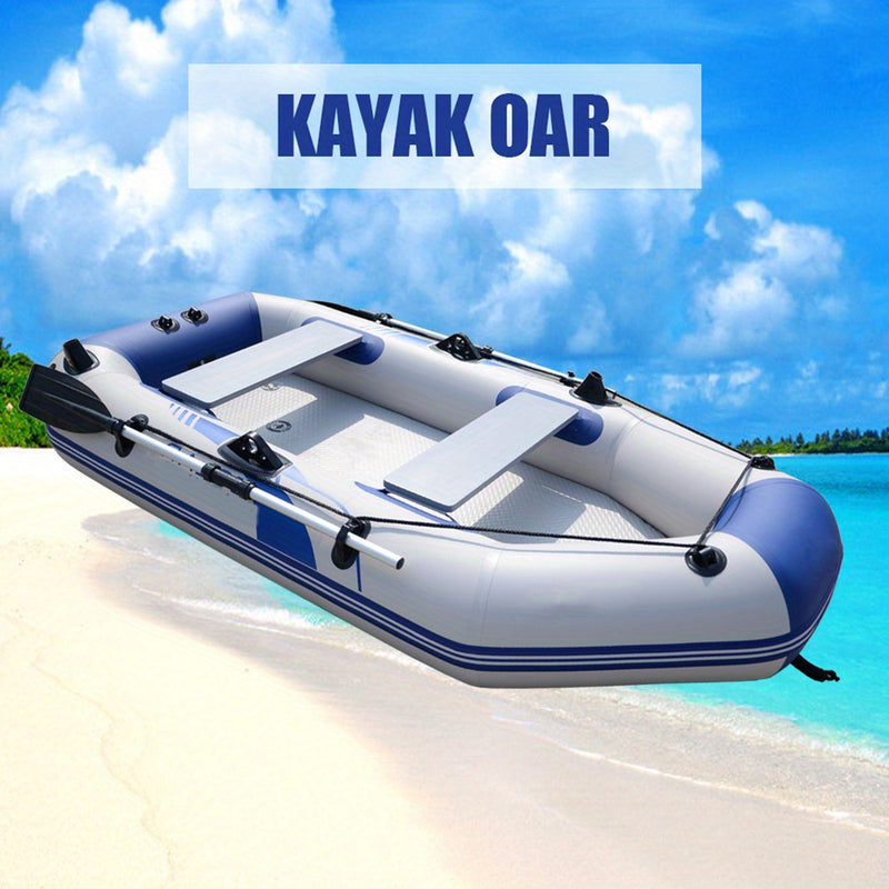 2pcs, Aluminum Detachable Paddles, Adjustable, Lightweight Oars For Fishing, Rafting, Surfing, And Canoeing