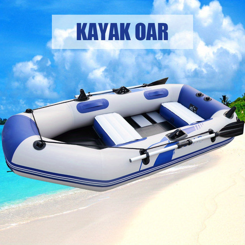 2pcs, Aluminum Detachable Paddles, Adjustable, Lightweight Oars For Fishing, Rafting, Surfing, And Canoeing