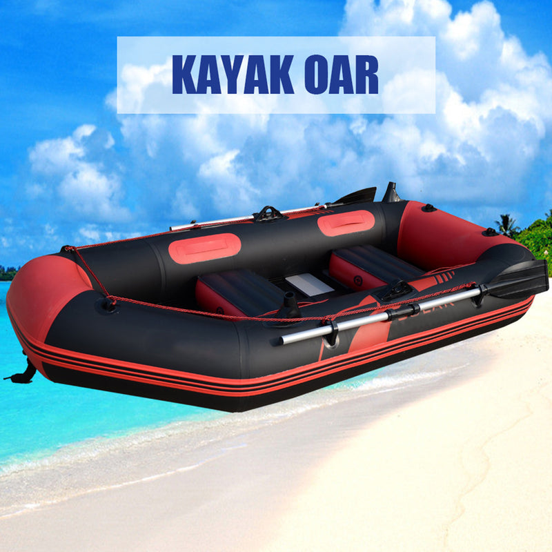 2pcs, Aluminum Detachable Paddles, Adjustable, Lightweight Oars For Fishing, Rafting, Surfing, And Canoeing
