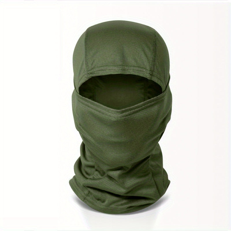 Camouflage Tactical Headgear Barakla Hair Cap Outdoor Sports Hiking Mountaineering Riding Mask Scarf Military Fan CS Helmet Inner Hat Camouflage Sunscreen Headscarf