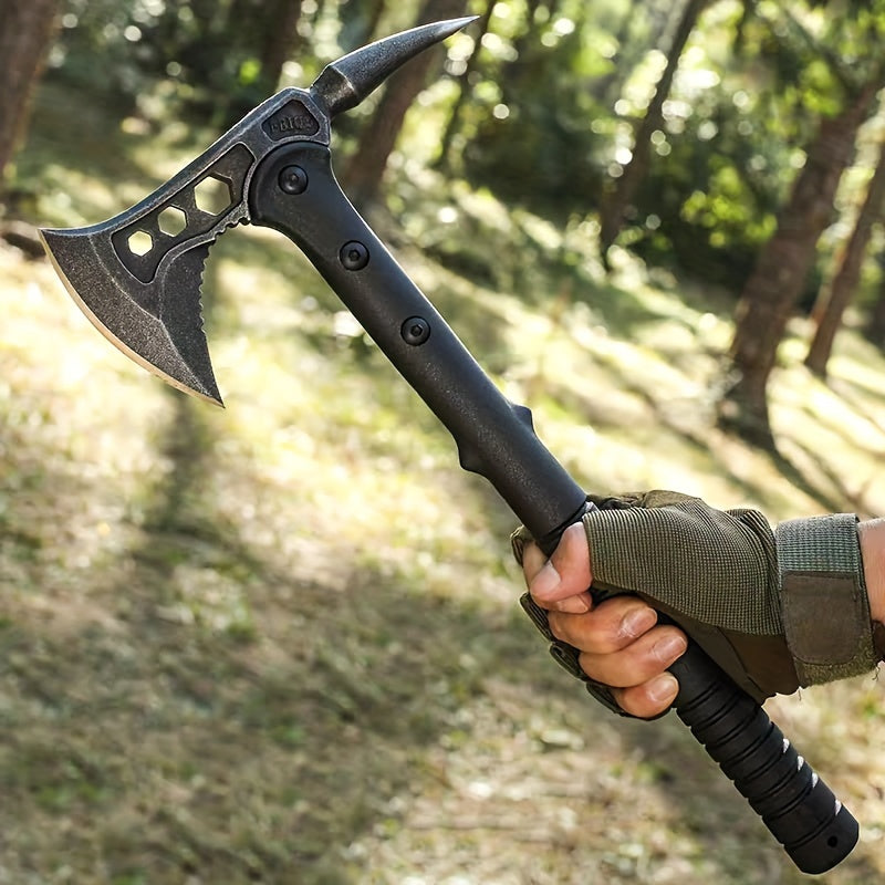 1pc Portable Axe, Multi-functional Survival Axe For Outdoor Camping Hiking Hunting