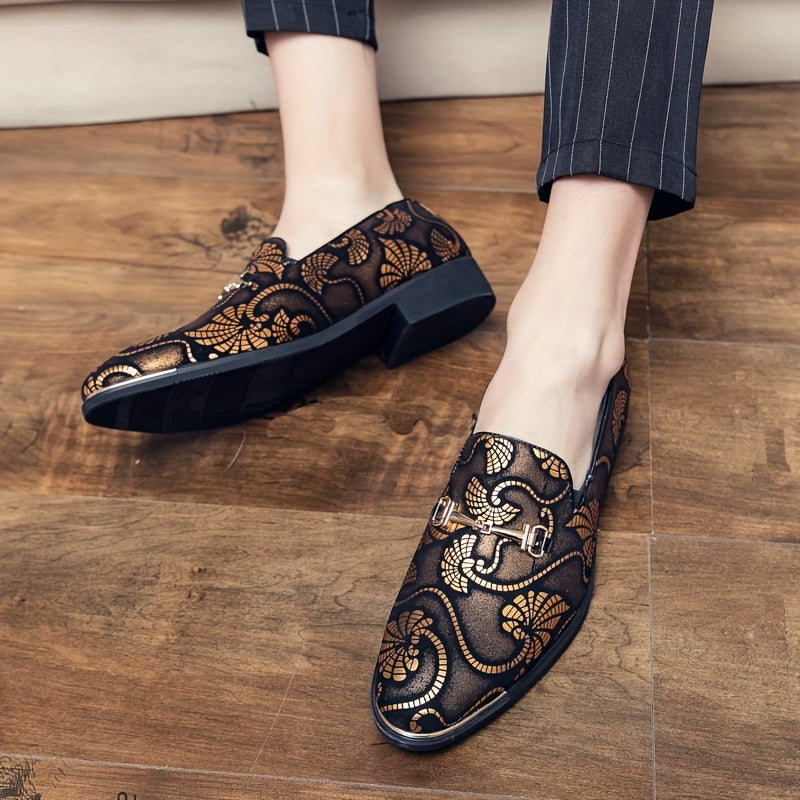 Trendy Pointed Toe Breathable Rubber Sole Men&