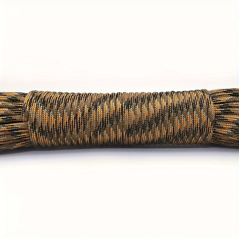 Durable Braided Paracord for Outdoor Adventures - Multi-Use, Strong 4mm Diameter, 16.4FT Length - Perfect for Camping and Survival Gear