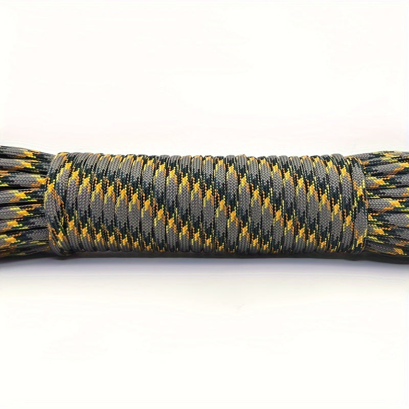 Durable Braided Paracord for Outdoor Adventures - Multi-Use, Strong 4mm Diameter, 16.4FT Length - Perfect for Camping and Survival Gear