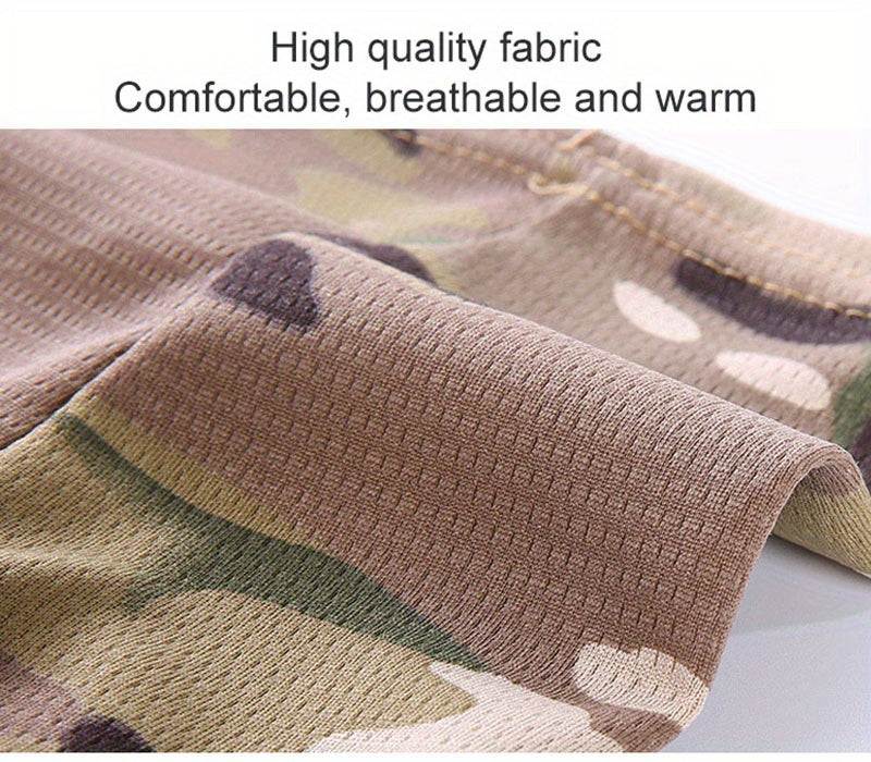 Camouflage Tactical Headgear Barakla Hair Cap Outdoor Sports Hiking Mountaineering Riding Mask Scarf Military Fan CS Helmet Inner Hat Camouflage Sunscreen Headscarf