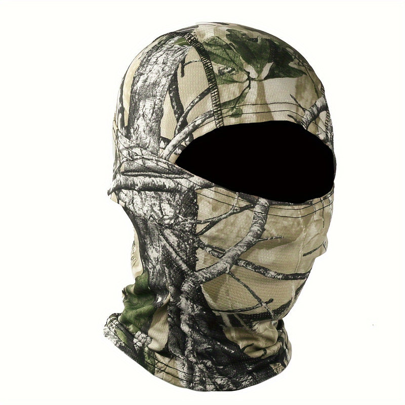 Camouflage Tactical Headgear Barakla Hair Cap Outdoor Sports Hiking Mountaineering Riding Mask Scarf Military Fan CS Helmet Inner Hat Camouflage Sunscreen Headscarf