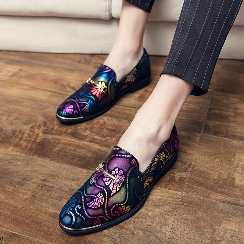 Trendy Pointed Toe Breathable Rubber Sole Men&