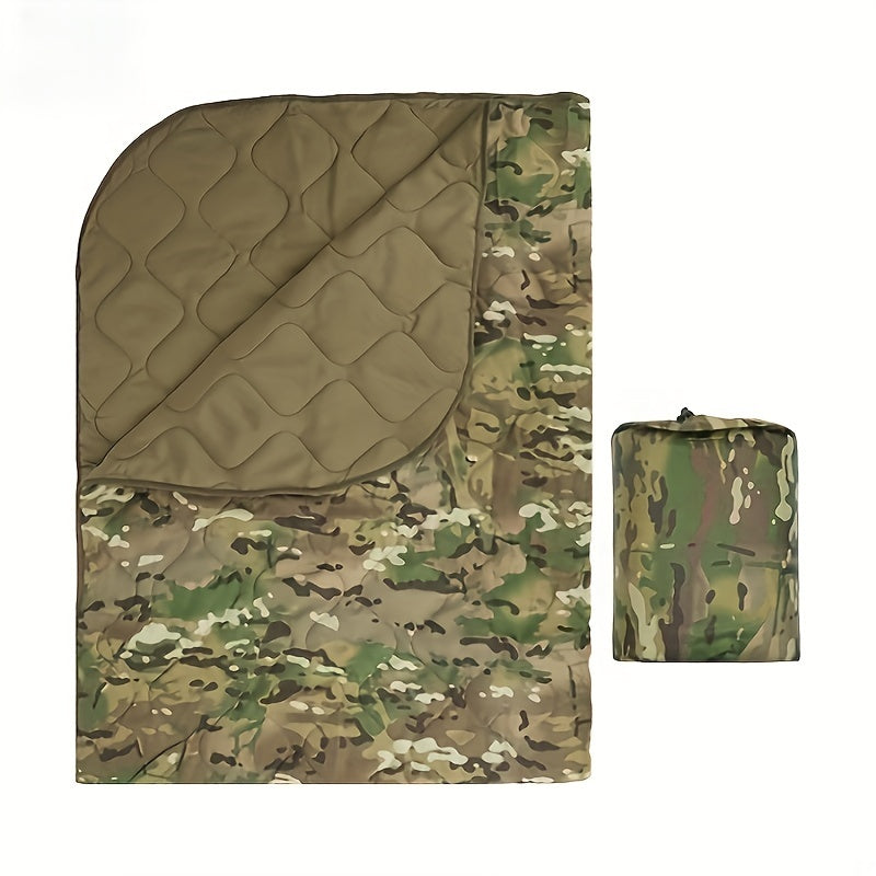 Camo Woobie Waterproof Blanket - Versatile Outdoor Gear for Camping, Hiking, Hunting, Survival & Picnics
