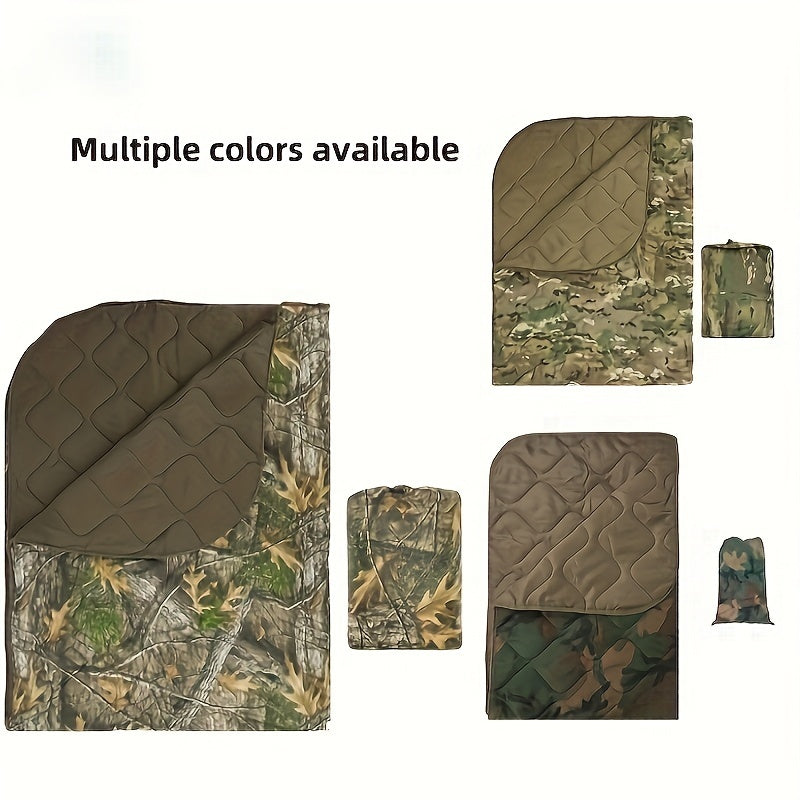 Camo Woobie Waterproof Blanket - Versatile Outdoor Gear for Camping, Hiking, Hunting, Survival & Picnics