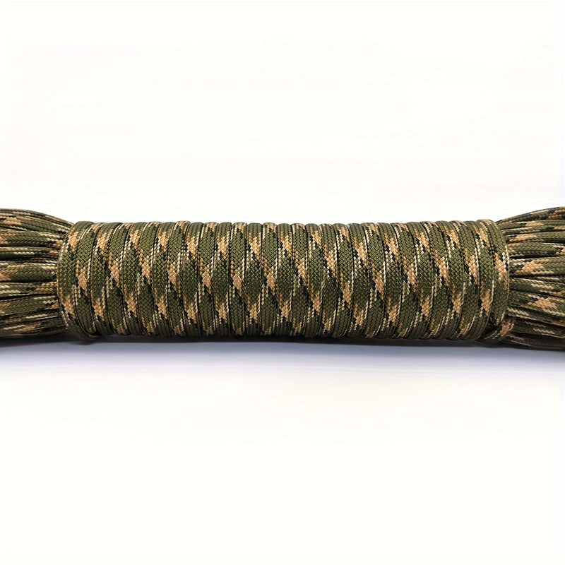 Durable Braided Paracord for Outdoor Adventures - Multi-Use, Strong 4mm Diameter, 16.4FT Length - Perfect for Camping and Survival Gear