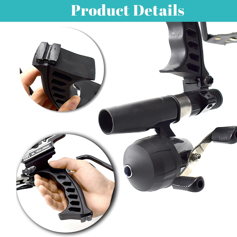 Professional Slingshot Metal Laser Fishing Hunting Catapult Outdoor Shooting Sports High Duty Powerful Sling Shot Arrow Rest