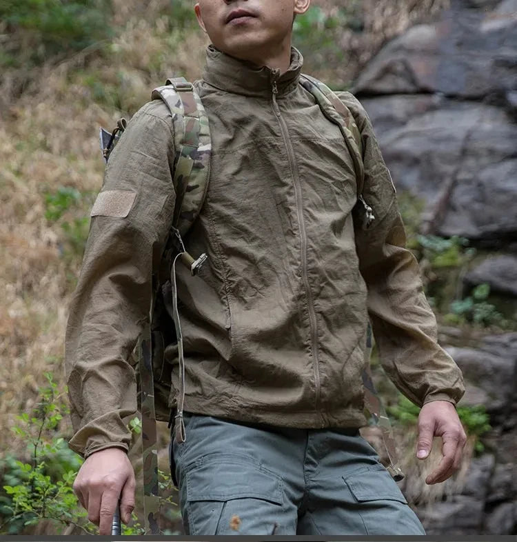 Lightweight Waterproof Tacticals Jacket Men&