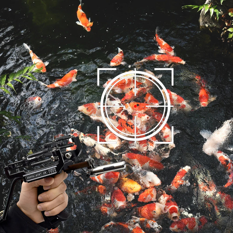 Professional Slingshot Metal Laser Fishing Hunting Catapult Outdoor Shooting Sports High Duty Powerful Sling Shot Arrow Rest