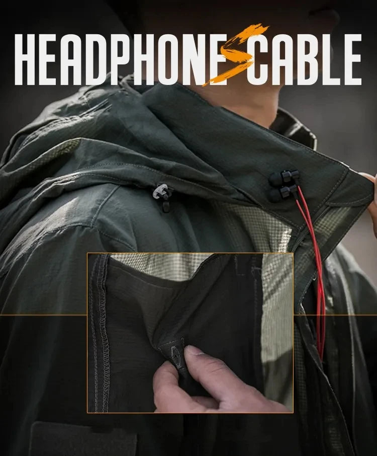 Lightweight Waterproof Tacticals Jacket Men&