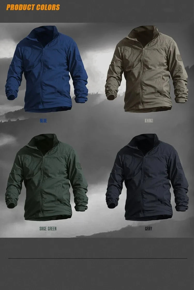 Lightweight Waterproof Tacticals Jacket Men&