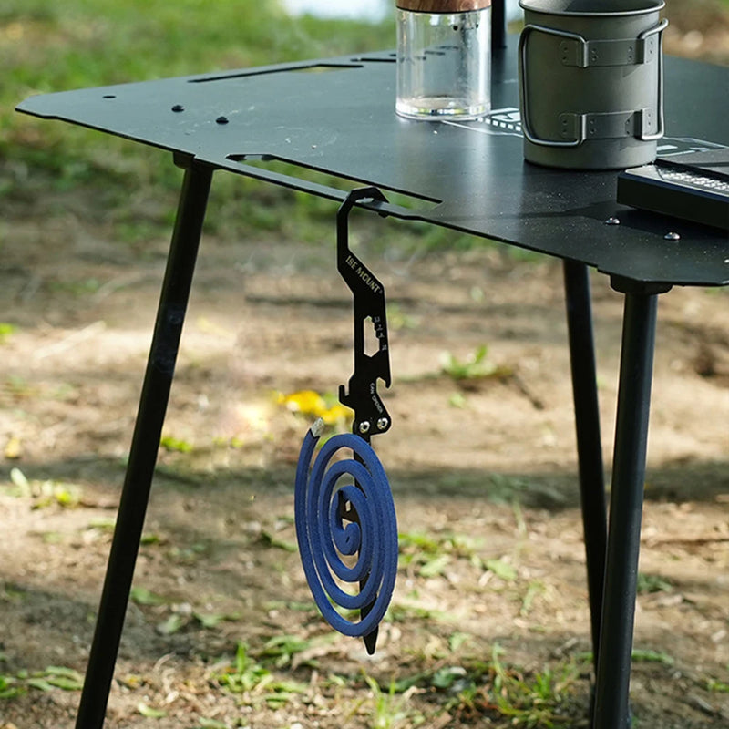 Foldable Camping Stakes Multifunctional Outdoor Tent Nails Stainless Steel Camping Tent Pegs for Outdoor Camping Canopy