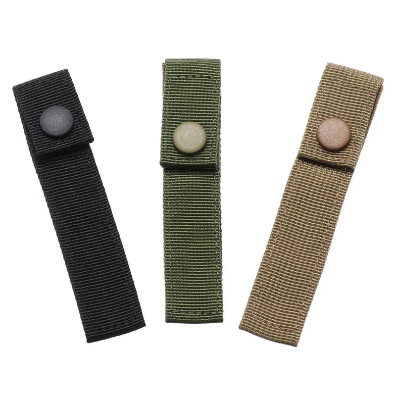 1Pc Military Nylon Molle Ribbon High Strength Hanging Webbing Buckle Key Hook Clip Belt Hooks Hiking Climbing Carabiner