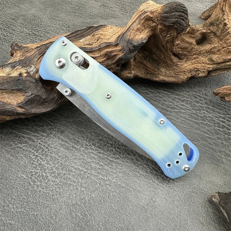 BM 535 pocket folding knife G10 Handle outdoor tactical military hunting knife Camping survival EDC pocket knife men&
