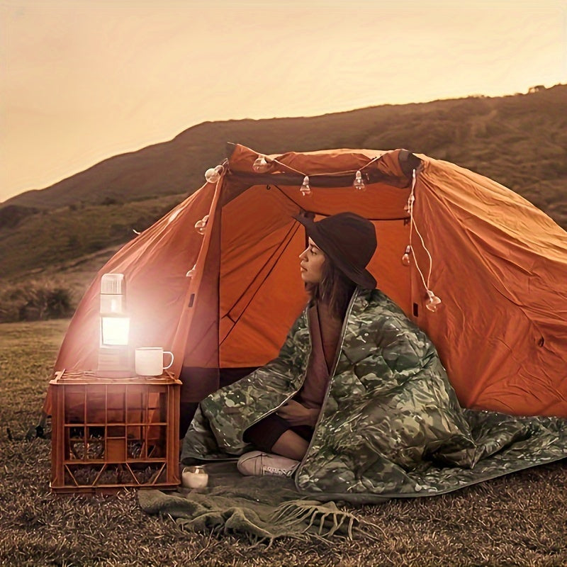 Camo Woobie Waterproof Blanket - Versatile Outdoor Gear for Camping, Hiking, Hunting, Survival & Picnics