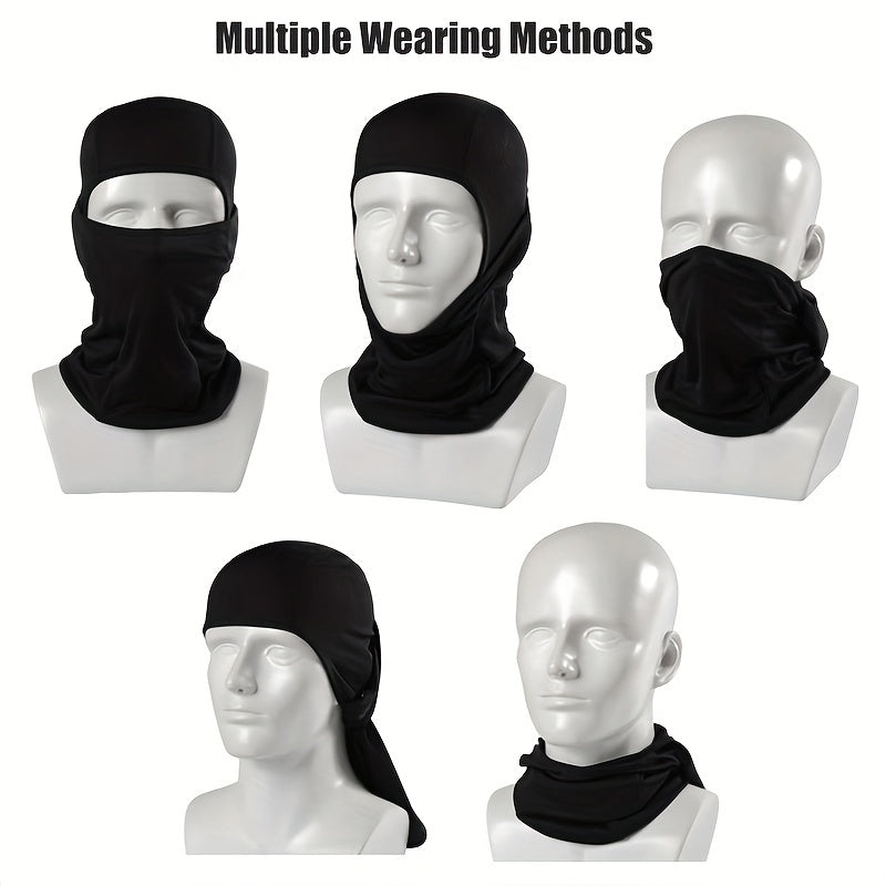 Camouflage Tactical Headgear Barakla Hair Cap Outdoor Sports Hiking Mountaineering Riding Mask Scarf Military Fan CS Helmet Inner Hat Camouflage Sunscreen Headscarf