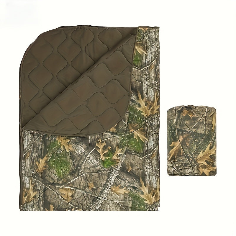 Camo Woobie Waterproof Blanket - Versatile Outdoor Gear for Camping, Hiking, Hunting, Survival & Picnics