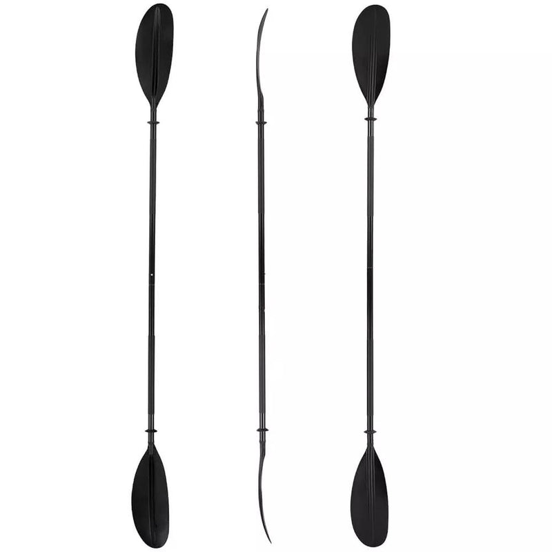 Double-Ended Kayak Paddle 87.4in222cm Aluminum Alloy Shaft Kayaking Boating Canoeing Oar Durable & Stiff Canoe Paddle