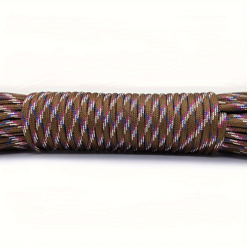 Durable Braided Paracord for Outdoor Adventures - Multi-Use, Strong 4mm Diameter, 16.4FT Length - Perfect for Camping and Survival Gear