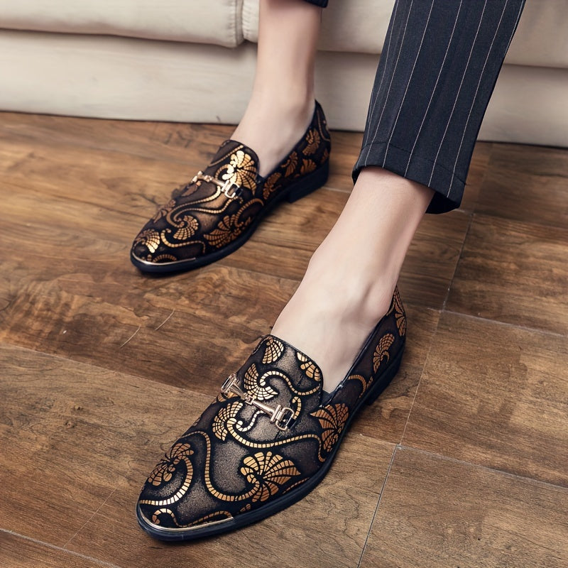 Trendy Pointed Toe Breathable Rubber Sole Men&